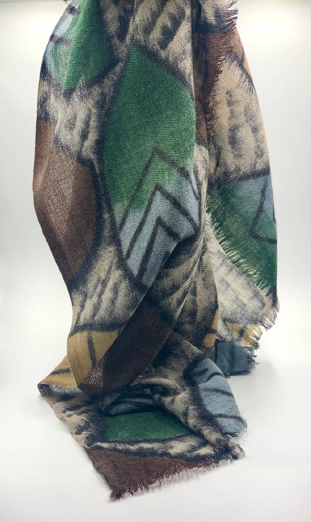 Ordi.to Accessori HARING VERDE - Sciarpa in lana Promozione Limitata