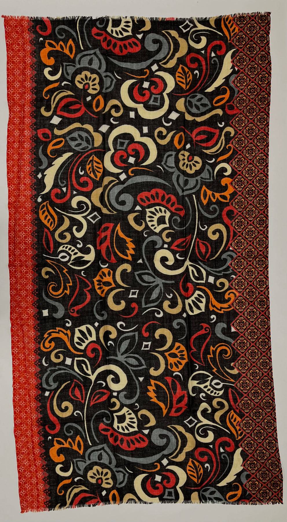 Ordi.to Accessori GAUGUIN NERA - Sciarpa in lana Fino Al -60%