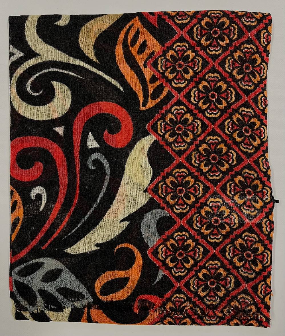 Ordi.to Accessori GAUGUIN NERA - Sciarpa in lana Fino Al -60%