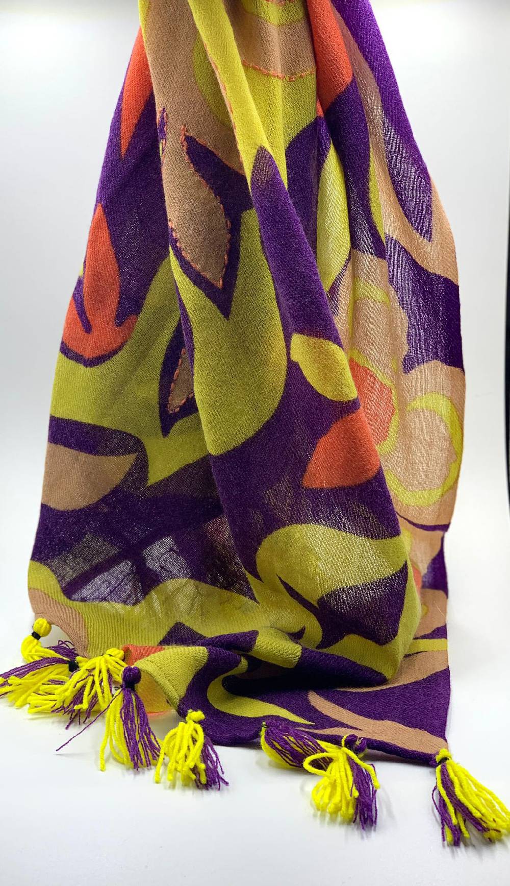 Ordi.to Accessori DEGAS VIOLA- Sciarpa in lana Sottocosto