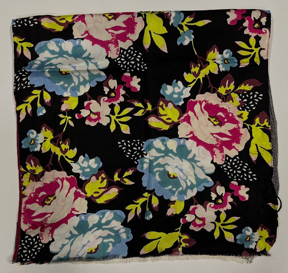 Ordi.to Accessori CANOVA FUCHSIA - Sciarpa in Seta e Lana Offerta