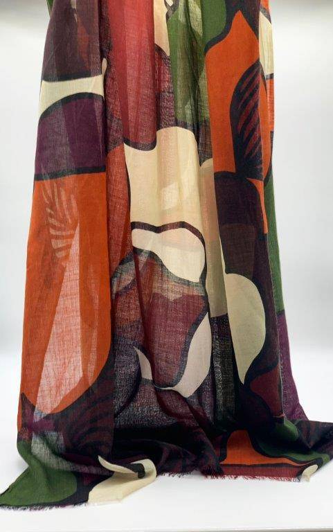 Ordi.to Accessori CHAGALL COTTO - Sciarpa in lana Saldi