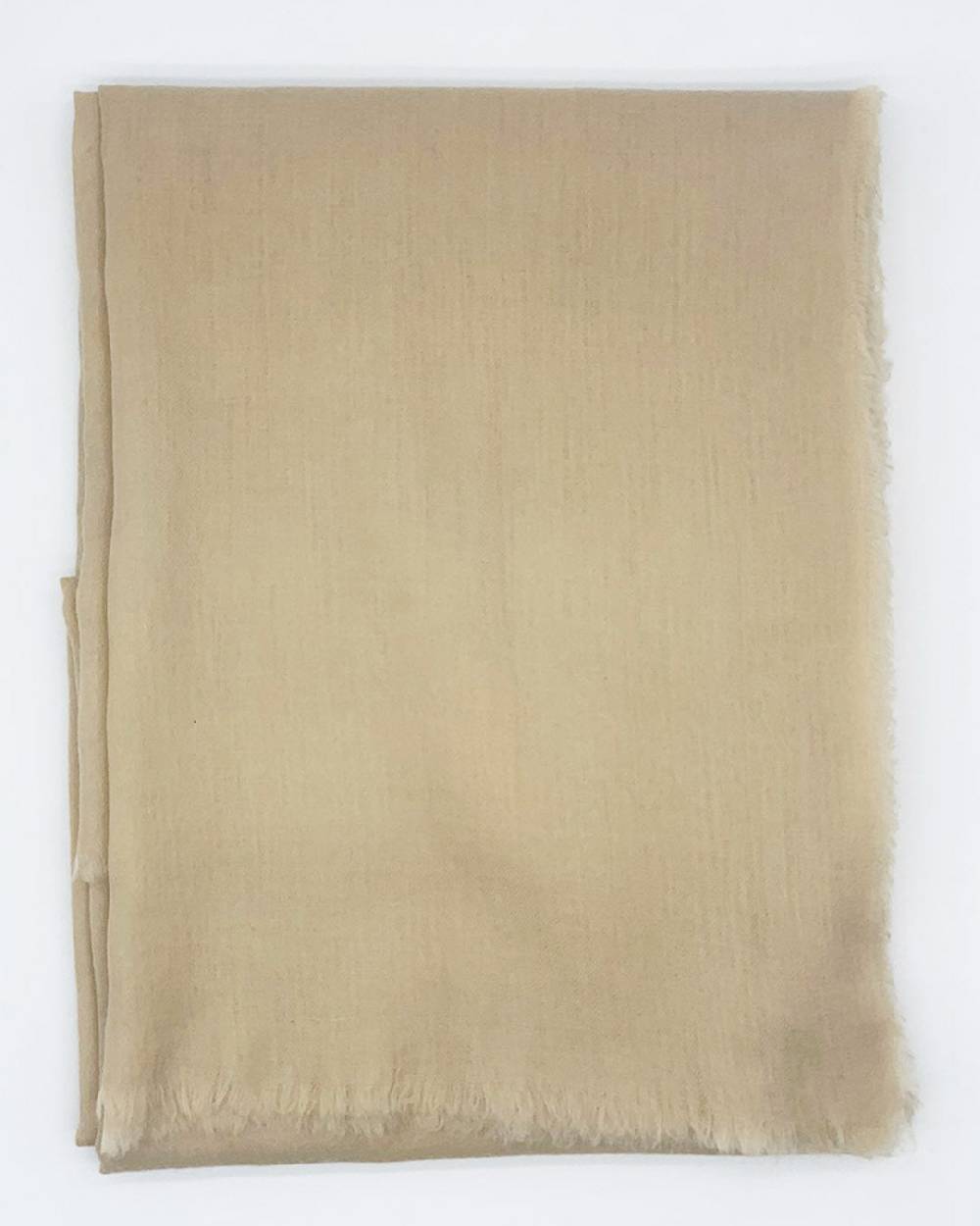 Ordi.to Accessori EARTH BEIGE - Sciarpa tinta unita Lana Saldi Di Fabbrica