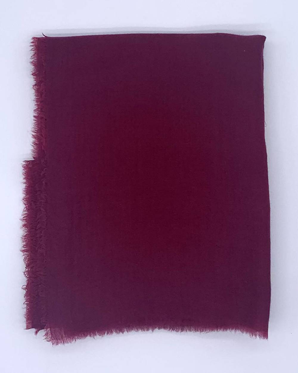 Ordi.to Accessori EARTH BORDEAUX - Sciarpa tinta unita Lana Negozio