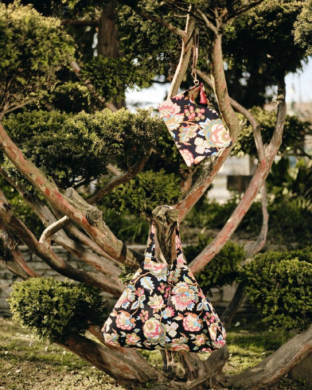 Ordi.to Accessori BORSA ORDI.SEA - STAMPA CAMELIA NERA In Linea