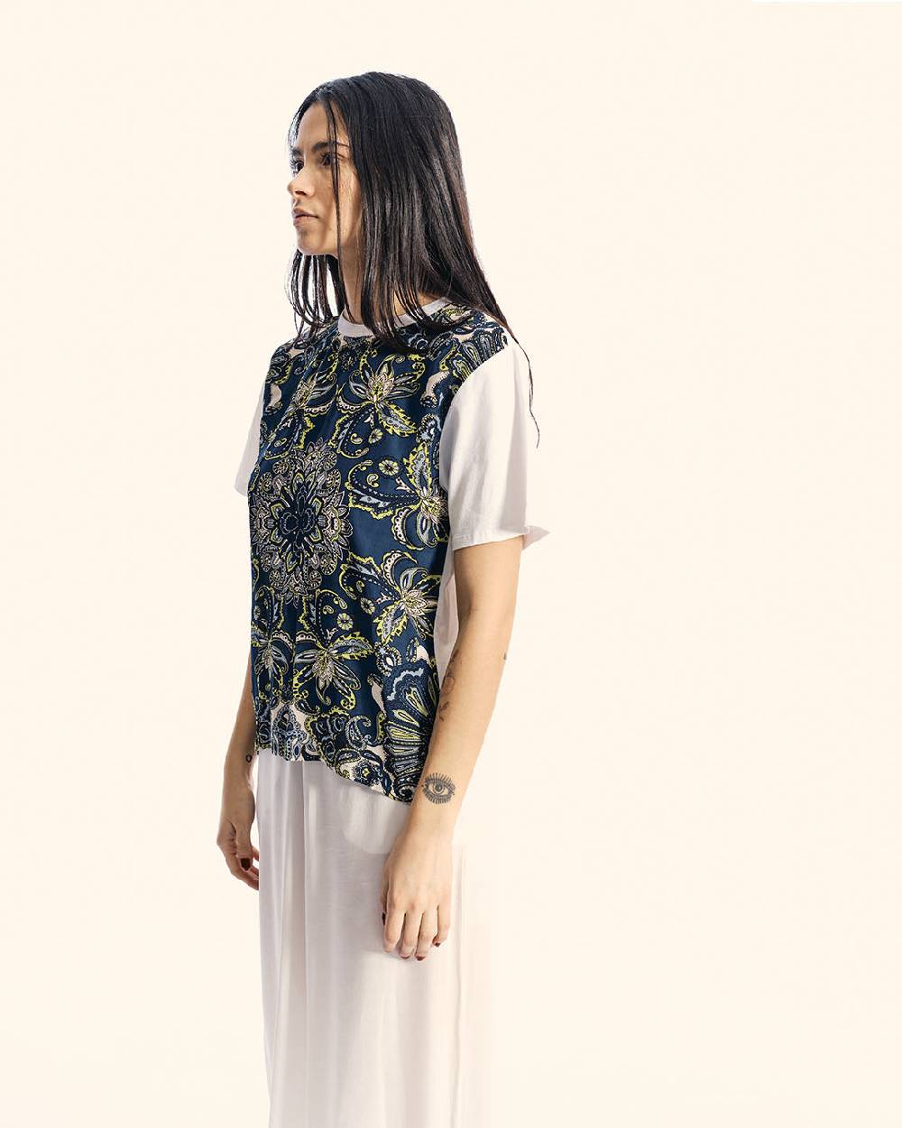 Ordi.to Accessori SUE PAISLEY -T-SHIRT STAMPATA Convenienza