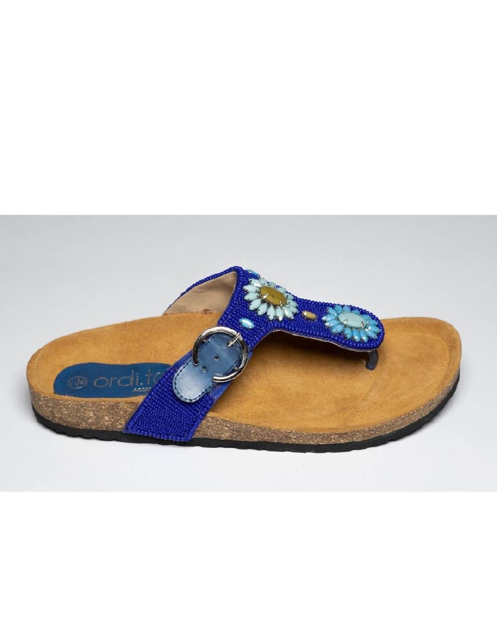 Ordi.to Accessori LANZAROTE - infradito con plantare e ricamo perline Sconto