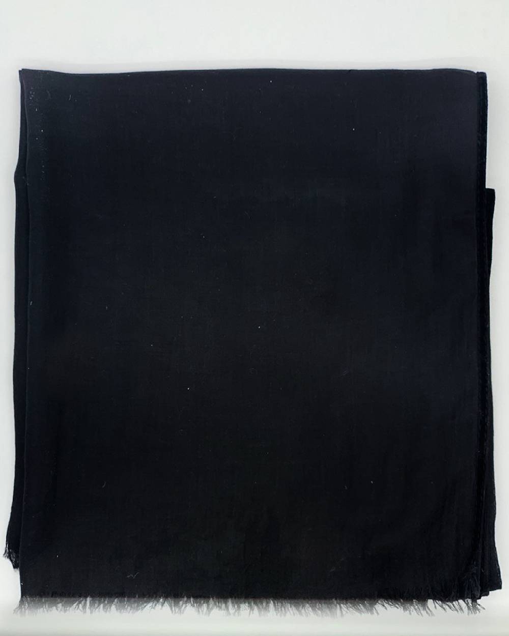 Ordi.to Accessori CAMILLA NERA - Sciarpa tinta unita Modal e Cashmere Acquista Ora