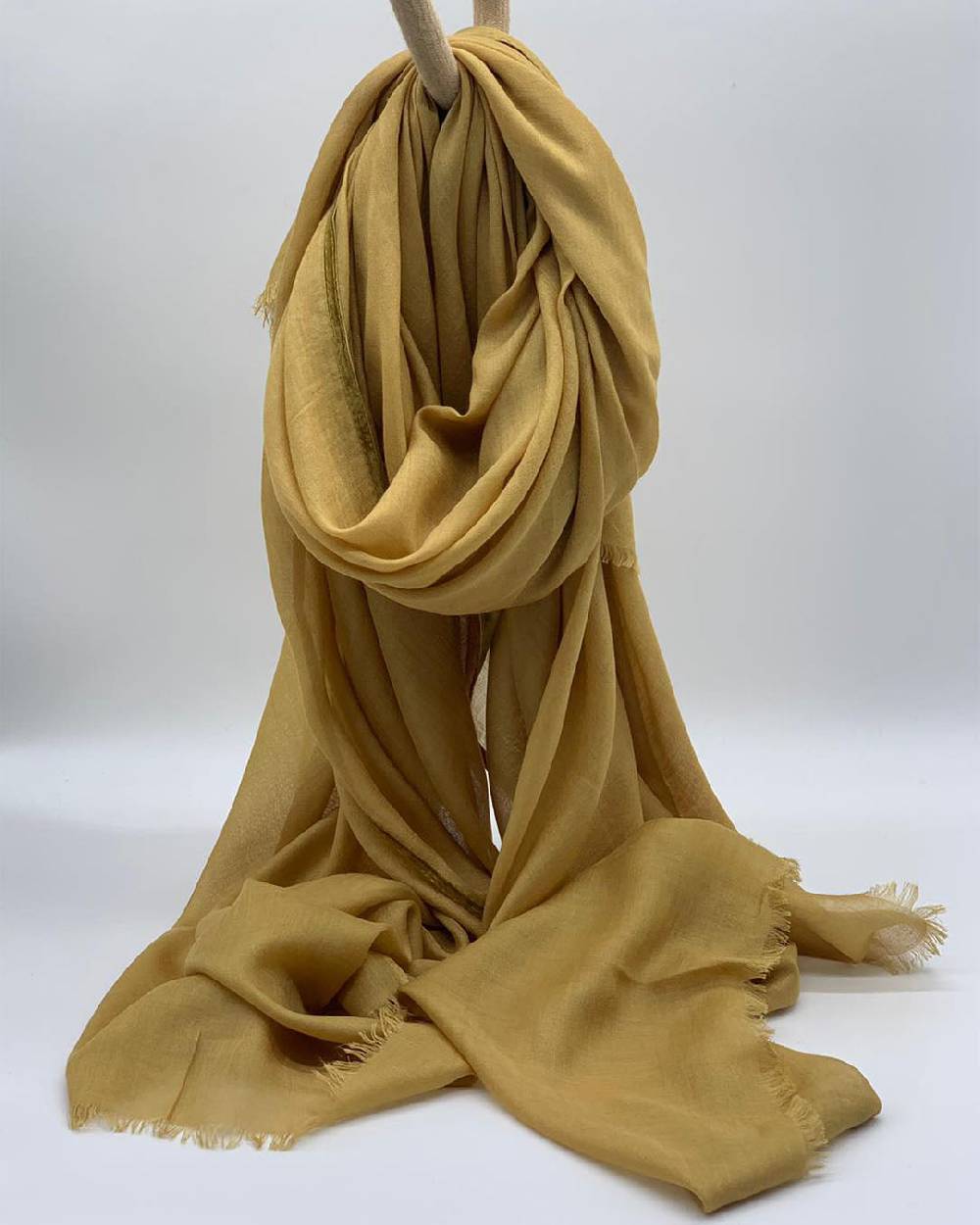 Ordi.to Accessori CAMILLA OLIO - Sciarpa tinta unita Modal e Cashmere Sottocosto