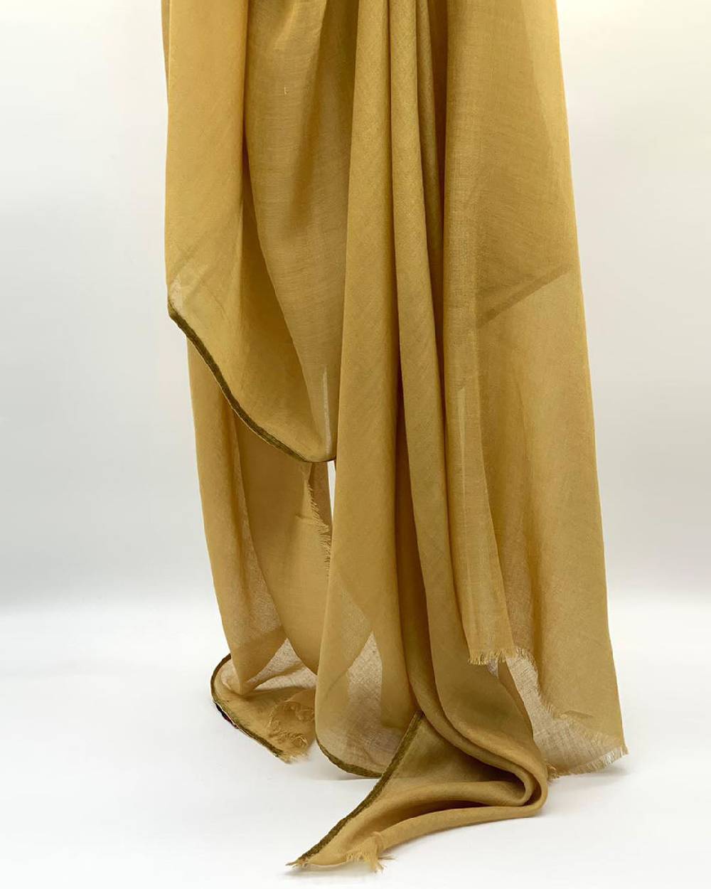 Ordi.to Accessori CAMILLA OLIO - Sciarpa tinta unita Modal e Cashmere Sottocosto