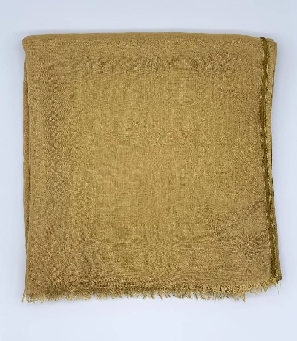 Ordi.to Accessori CAMILLA OLIO - Sciarpa tinta unita Modal e Cashmere Sottocosto