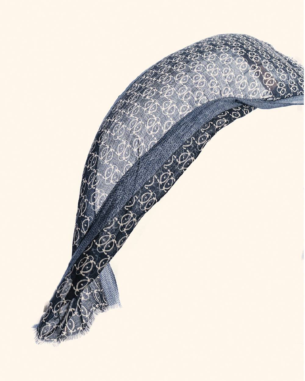 Ordi.to Accessori BUDAPEST BLU - Sciarpa Unisex in lana Novità