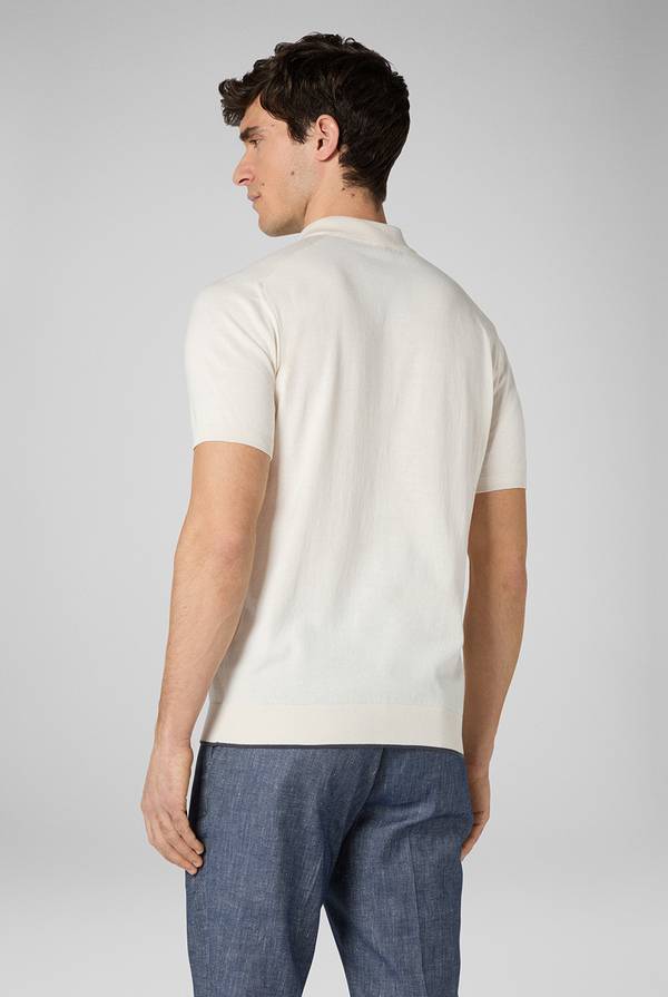 Pal Zileri Polo in maglia con calati Pezzi Unici