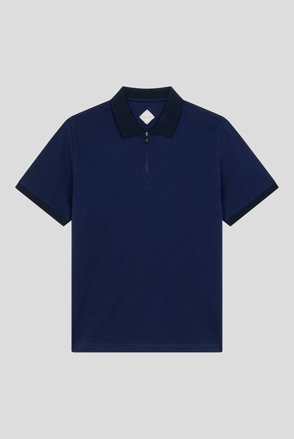 Pal Zileri Polo a zip in cotone mercerizzato Novità