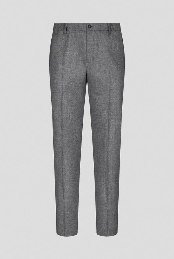 Pal Zileri Pantaloni in lana stretch con banda elastica Prezzo Ridotto