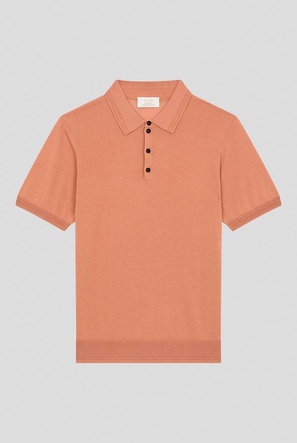 Pal Zileri Polo in cotone e tencel In Vendita
