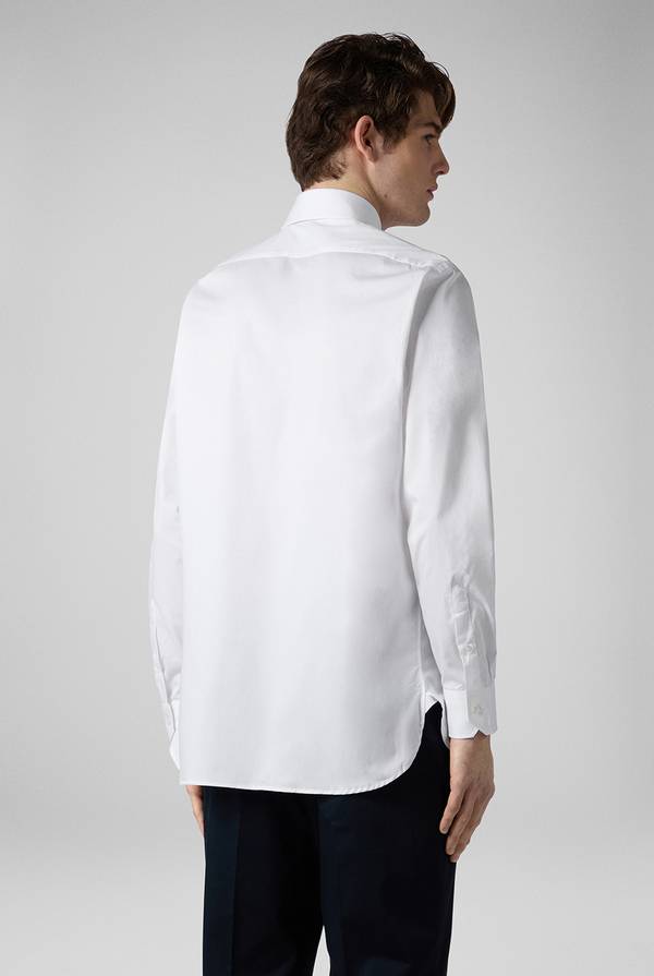 Pal Zileri Camicia in cotone con polsini da gemelli Vendite Flash