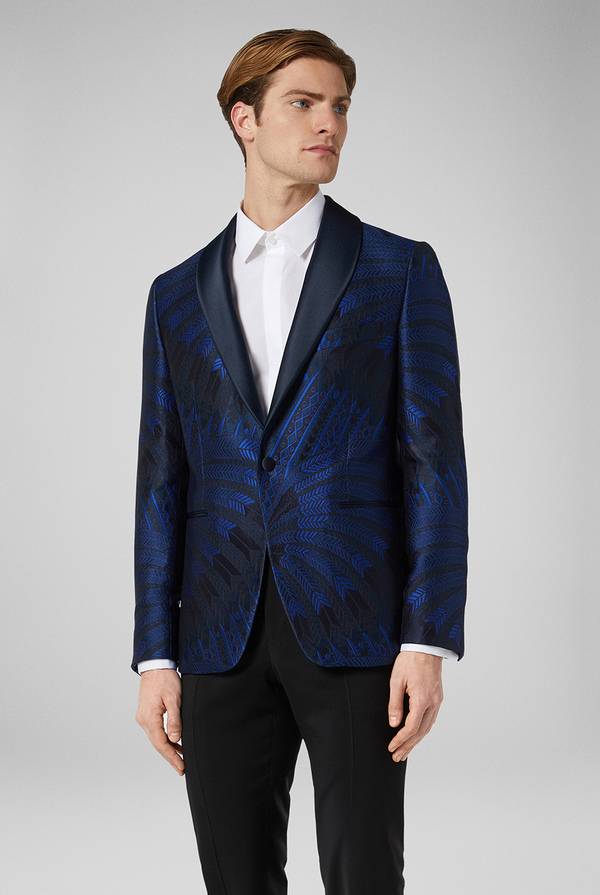 Pal Zileri Giacca smoking con motivo jacquard Vendite Flash