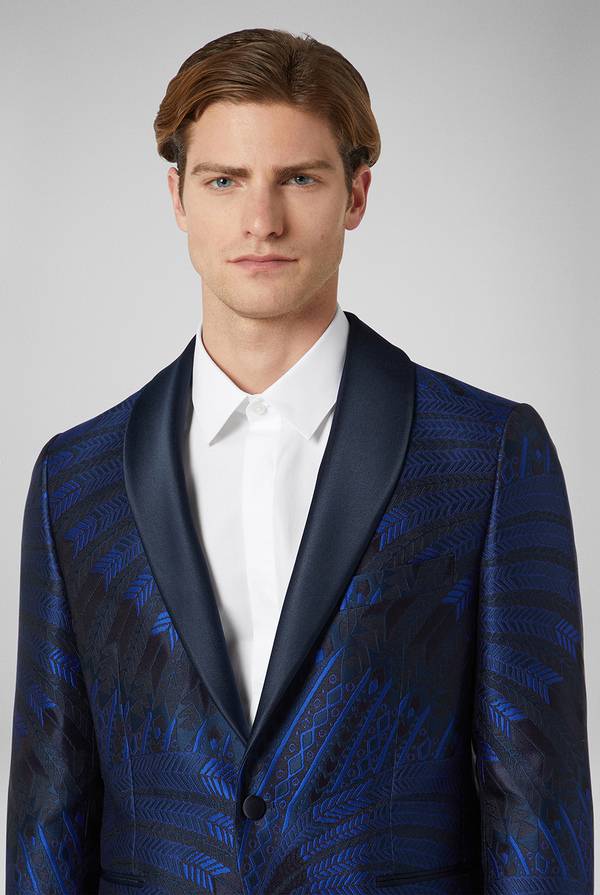 Pal Zileri Giacca smoking con motivo jacquard Vendite Flash