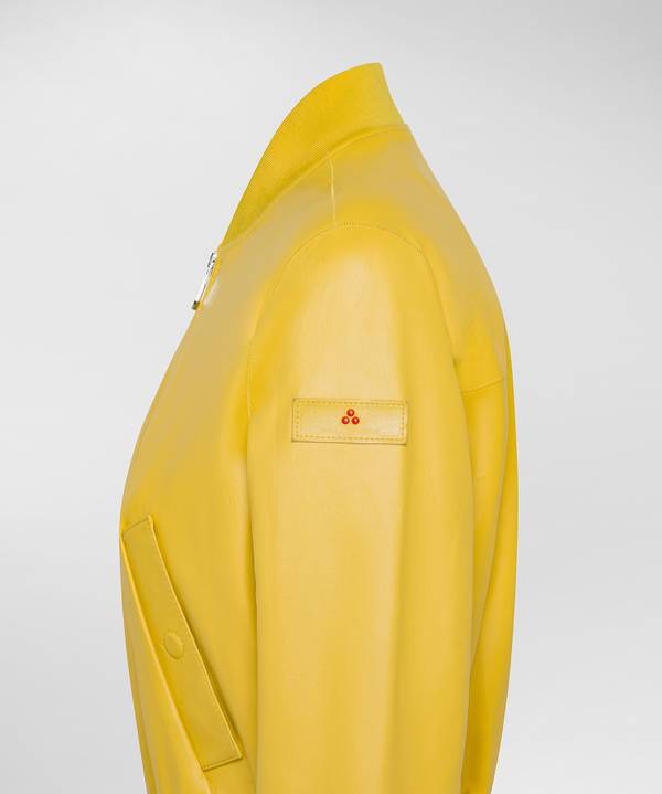 ﻿Peuterey Giacca bomber corta in pelle Nuovo