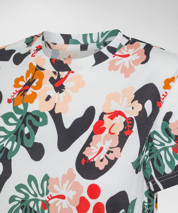 Peuterey T-shirt con stampa all over Spedizione Gratuita