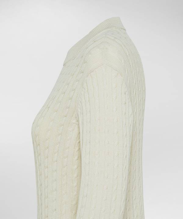 Peuterey Maglia a treccia in tricot di cotone Acquista Ora