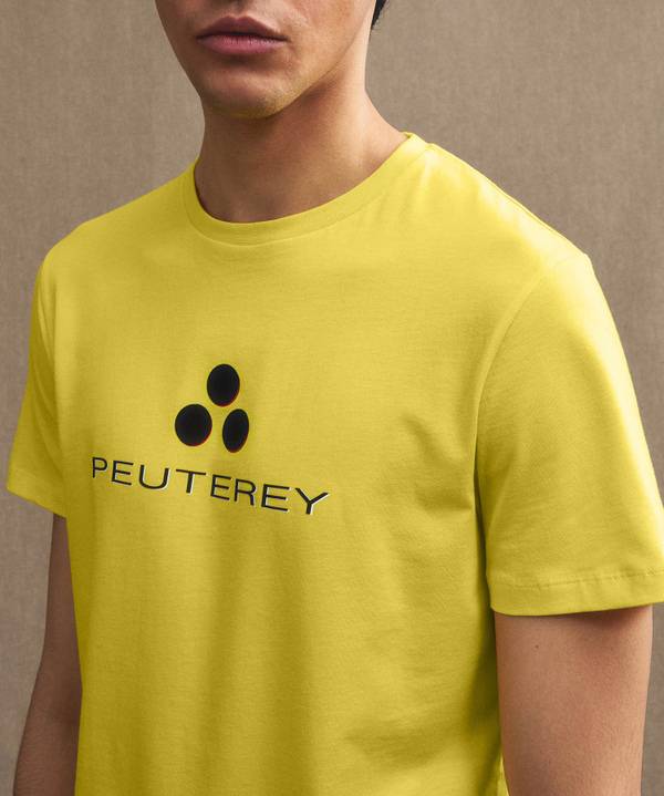 Peuterey T-shirt logata di cotone Vendite stagionali