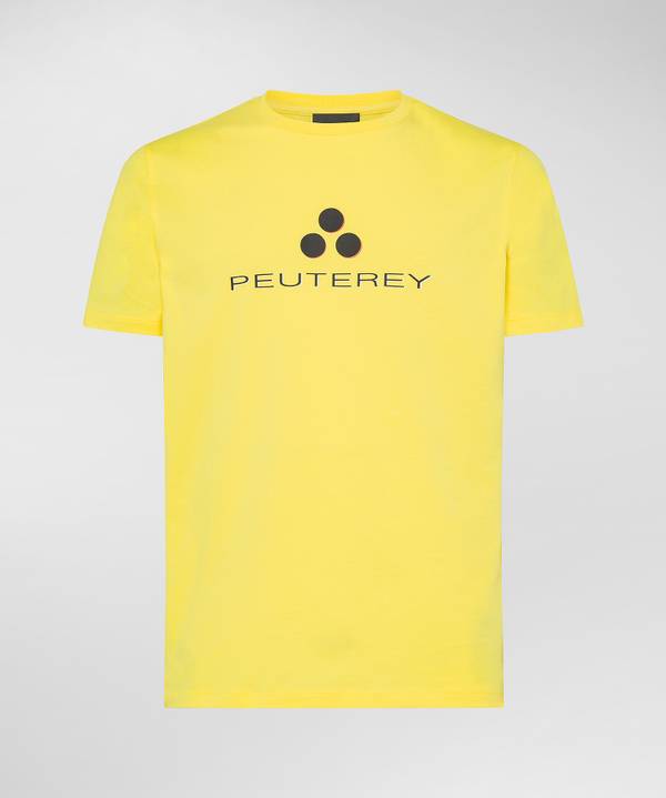 Peuterey T-shirt logata di cotone Vendite stagionali