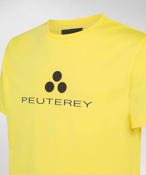 Peuterey T-shirt logata di cotone Vendite stagionali