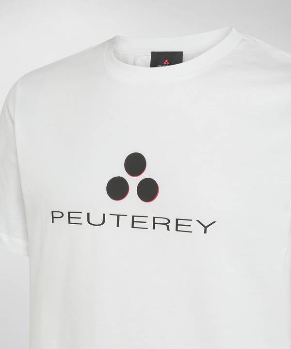 Peuterey T-shirt logata di cotone Sconto