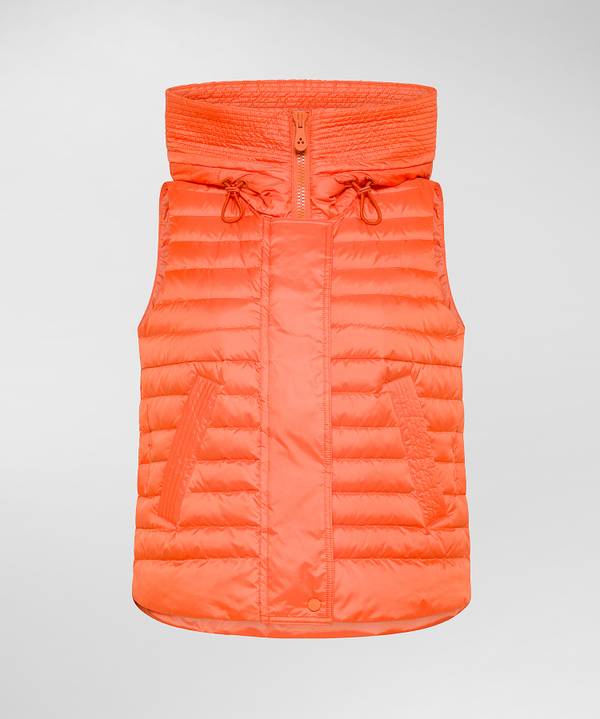 Peuterey Gilet imbottito con ampio cappuccio In Vendita