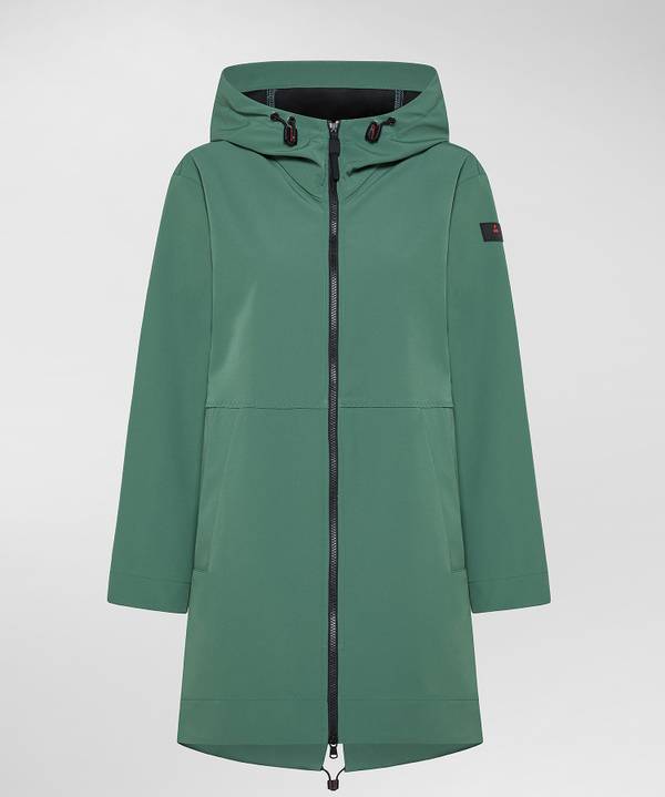 Peuterey Parka fishtail in nylon stretch Vendita Economica