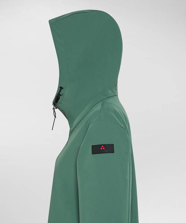 Peuterey Parka fishtail in nylon stretch Vendita Economica