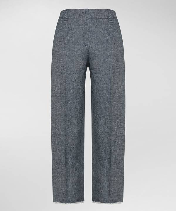 Peuterey Pantaloni in lino Saldi Di Fabbrica