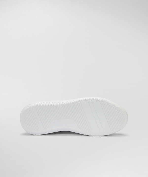 Peuterey Sneaker in pelle con tallone lavorato In Saldo