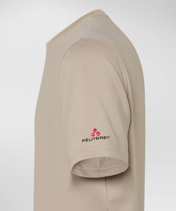 Peuterey T-Shirt stretch in cotone e seta 2025