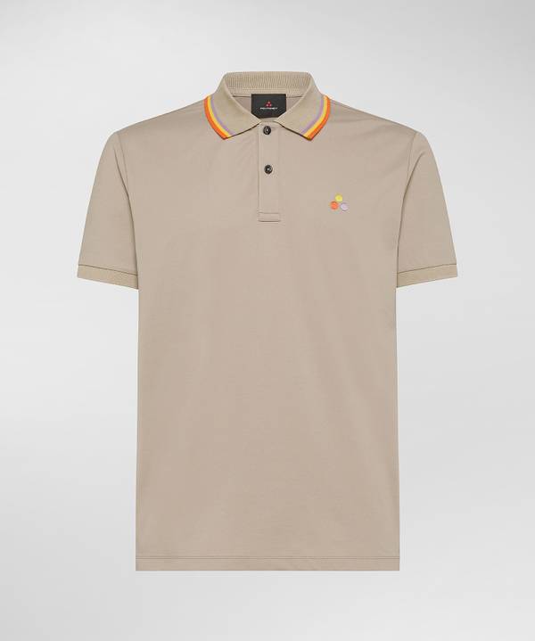 Peuterey Polo in piquet stretch di cotone e seta Promozione