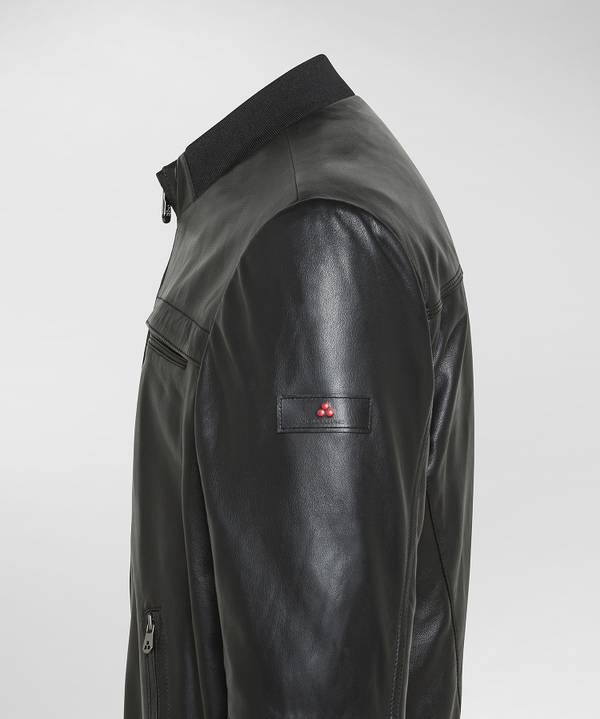 Peuterey Giacca Biker In Pelle Soddisfazione Garantita