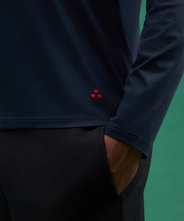 Peuterey Maglia Maniche Lunghe In Morbido Cotone Affare Del Giorno