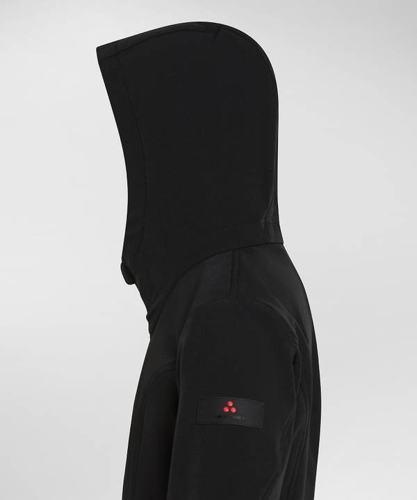 Peuterey Giacca in nylon e morbido jersey Economico