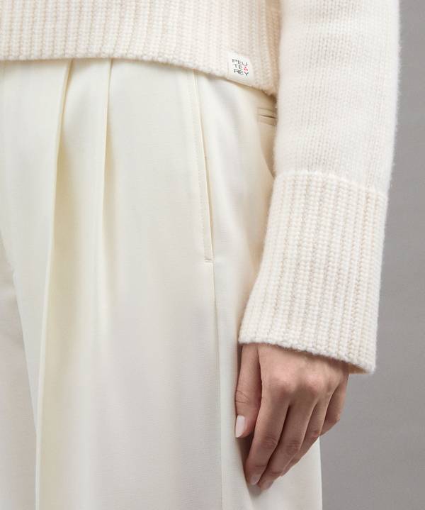 Peuterey Maglia Collo Alto In Misto Cachemire Saldi Di Fabbrica