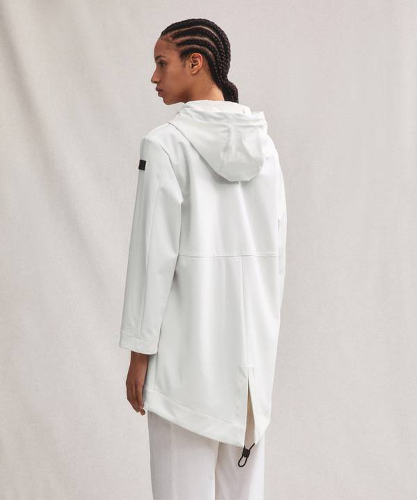 Peuterey Parka fishtail in nylon stretch In Linea