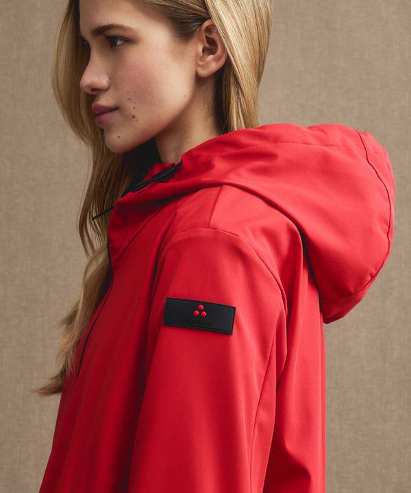 Peuterey Parka fishtail in nylon stretch Nuovo