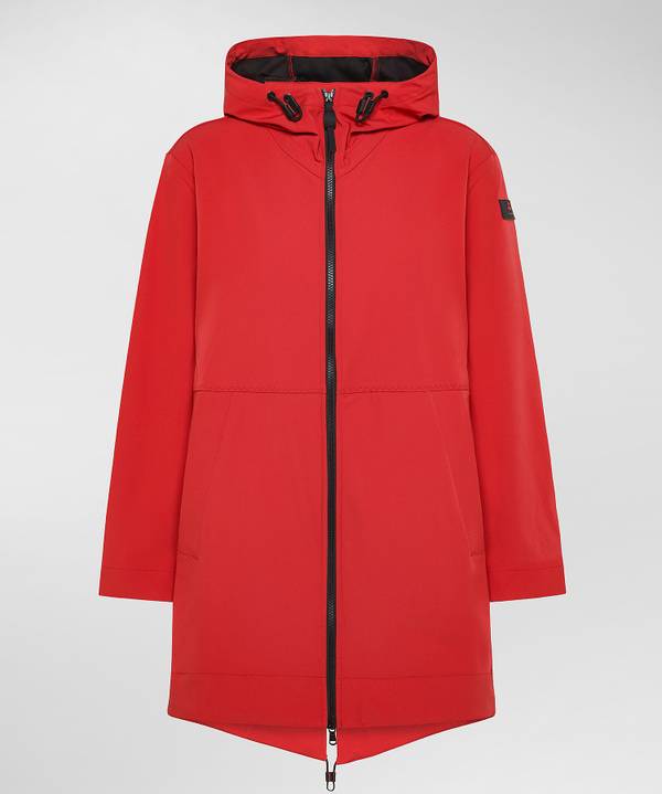 Peuterey Parka fishtail in nylon stretch Nuovo