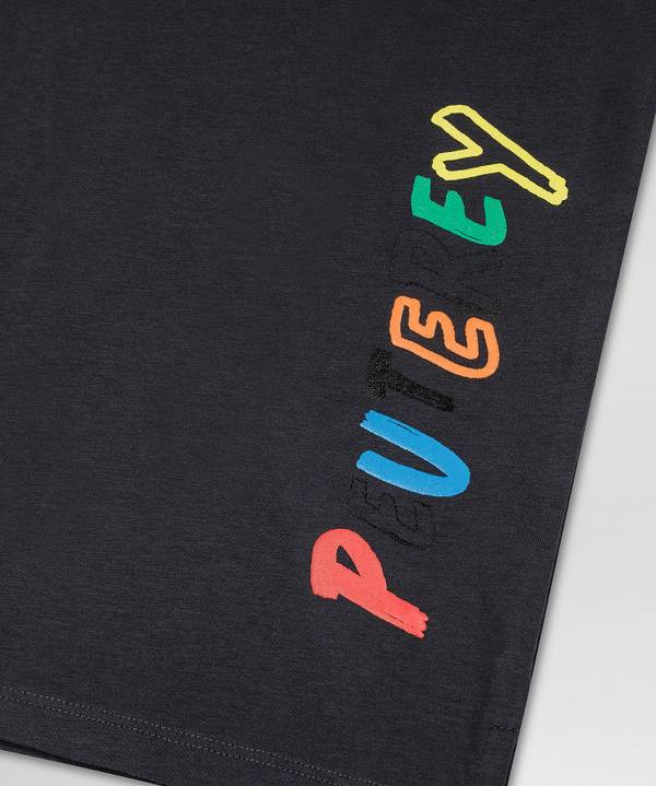 Peuterey T-shirt con stampa sul retro Consegna Veloce