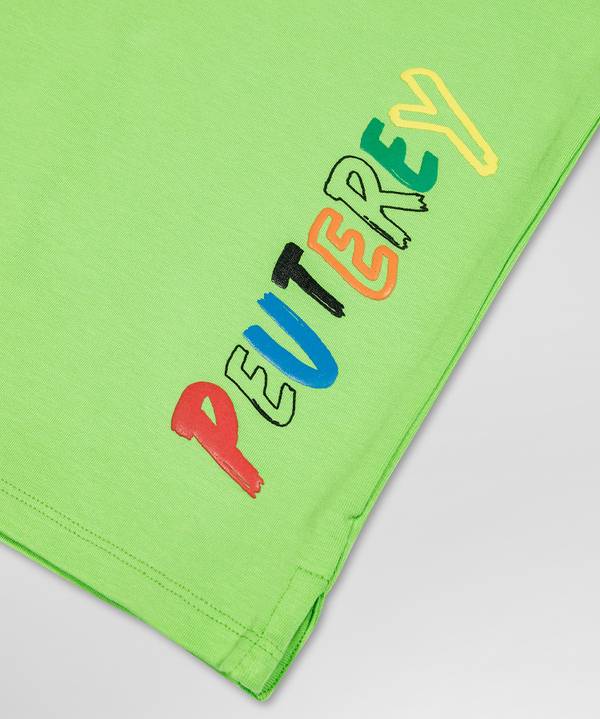 Peuterey T-shirt con stampa sul retro Novità