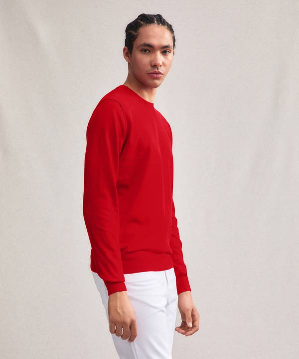 Peuterey Maglia tricot con logo ricamato Economico