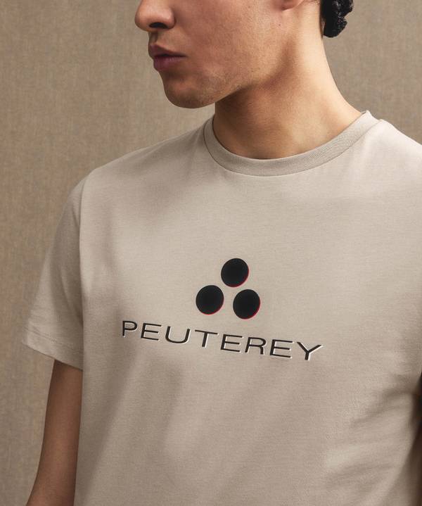 Peuterey T-shirt logata di cotone Online