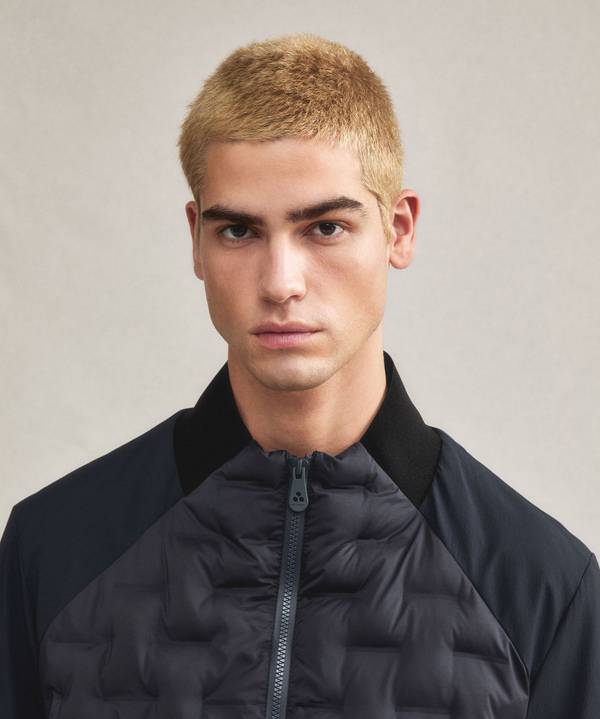 Peuterey Bomber stretch con imbottitura jaquard Vendita Calda