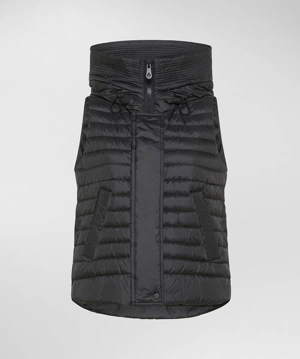 Peuterey Gilet imbottito con ampio cappuccio Moda